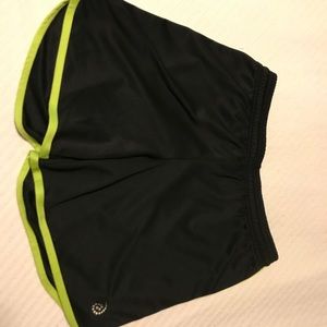 Women’s black athletic shorts